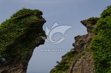 济州岛城头山日出峰