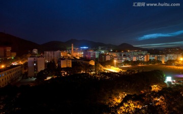 荆楚理工学院夜景（高清）