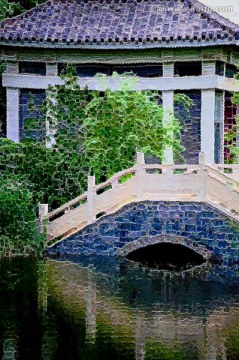 色彩 抽象 裝飾畫 油畫