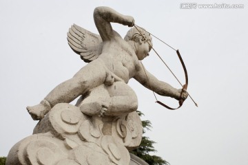 天使 雕塑 艺术 射箭 射手座