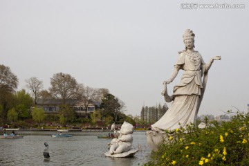 南京 玄武湖 著名景点 旅游