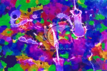 女裝印花 花型 裝飾畫(huà) 抽象畫(huà)