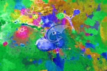 女裝印花 裝飾畫 抽象畫 花型