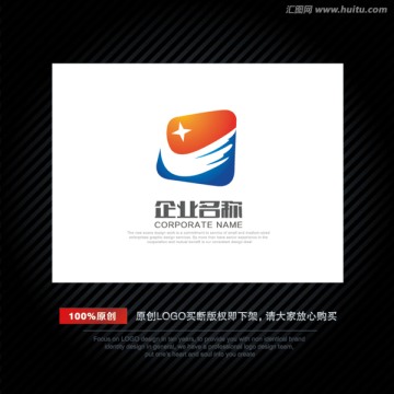 字母L LOGO 科技