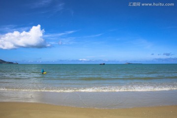 海沙滩