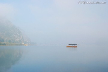 靖西渠洋湖风光 广西山水风光