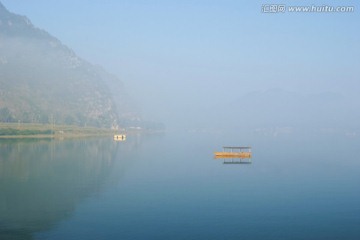 靖西渠洋湖风光 广西山水风光