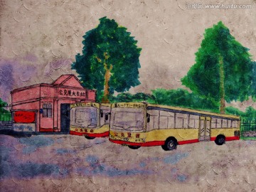 廈大公交車站