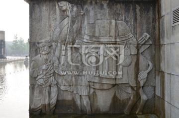 骆驼 驼队 浮雕 西域文化浮雕