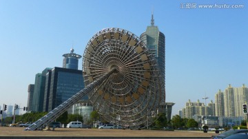 日晷 上海 浦东 现代建筑