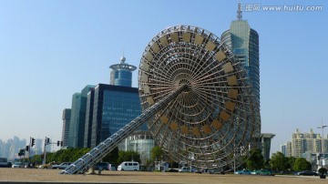 日晷 上海 浦东 现代建筑