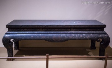 福壽鳳凰花卉紋供桌