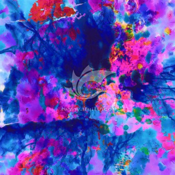 抽象花型 抽象畫