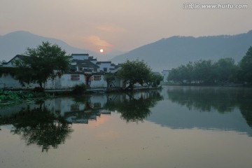 安徽宏村古村建筑