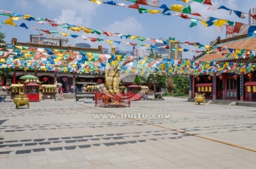 沈阳皇寺 经幡