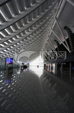 台北桃园中正国际机场候机厅