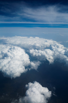 蓝天 白云 天空