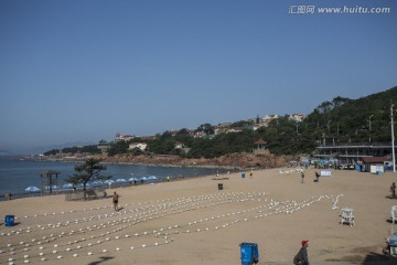 青岛汇泉湾海水浴场