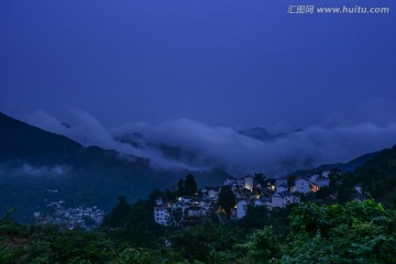 山村夜色 百照