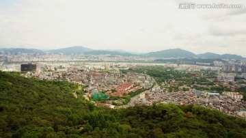 韩国首尔塔首尔全景