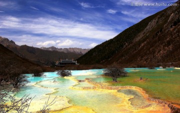 黄龙 五彩池