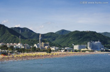 深圳大梅沙 海滨公园 海边风光