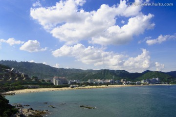 深圳大梅沙 海滨公园 海边风光