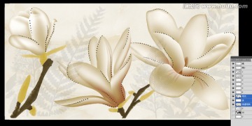 噴墨花片
