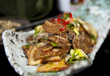 香蔥拌豬頭肉