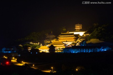 宝陀讲寺夜景