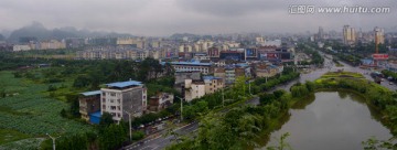 烟雨桂林城