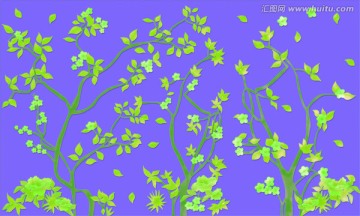 藝術(shù)玻璃寫(xiě)真 樹(shù)  分層