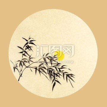 竹子 國畫竹子