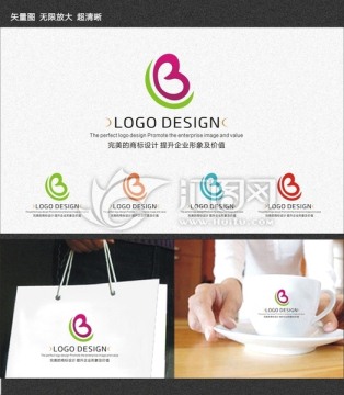 字母B嬰兒LOGO