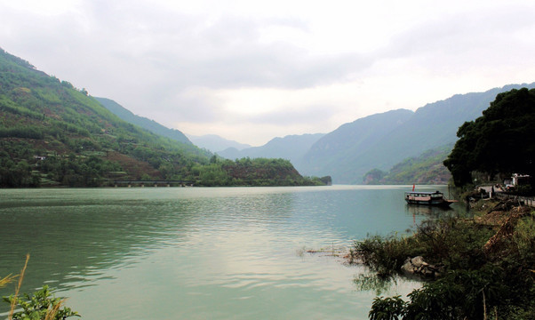 大渡河风光峨边段