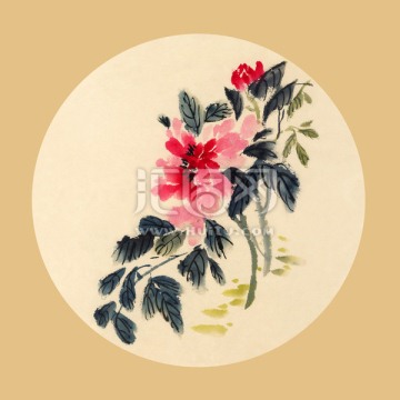 牡丹 裝飾畫