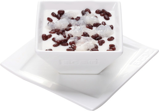杏仁糊紅豆雪蛤