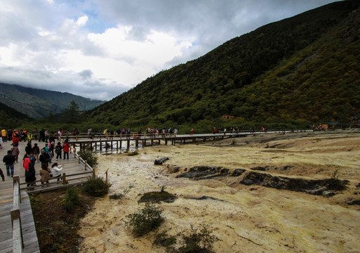 四川黄龙风光