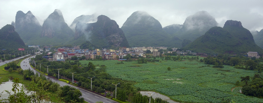 烟雨桂林