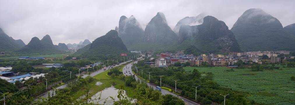 烟雨桂林