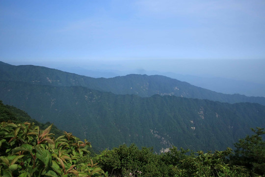 湖北九宫山风景