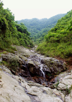 山上流水