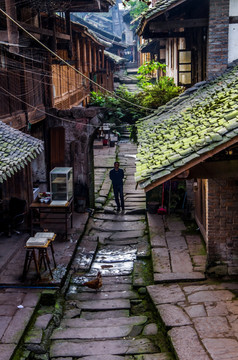 宜賓龍華古鎮(zhèn) 青石板長(zhǎng)街