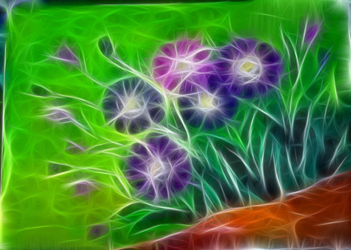 花卉裝飾畫