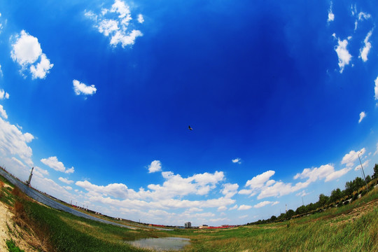 天空