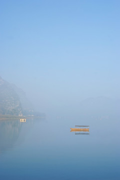 靖西渠洋湖风光 广西山水风光