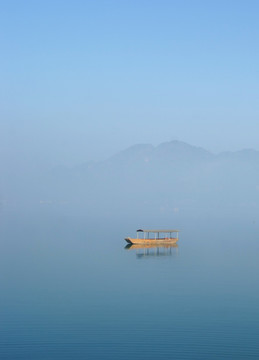 靖西渠洋湖风光 广西山水风光