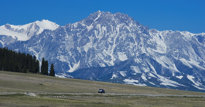 雪山冰山