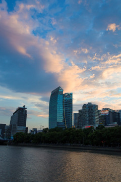 浙江宁波城市风光 都市风光