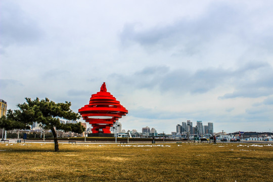 魅力青岛五四广场